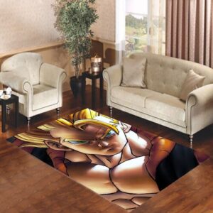 goku and vegeta drangon ball z Living room carpet rugs