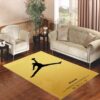 gold air jordan Living room carpet rugs