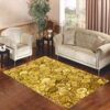 gold coin old Living room carpet rugs