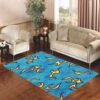 golf wang blue flame Living room carpet rugs