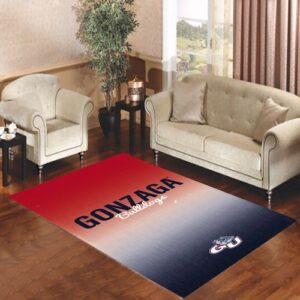 gonzaga bulldogs Living room carpet rugs