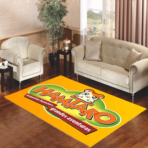 hamtaro with logo Living room carpet rugs