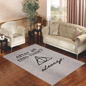 harry potter always quote Living room carpet rugs