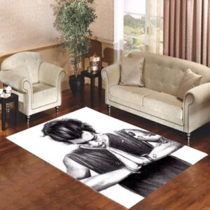 harry style one direction art Living room carpet rugs
