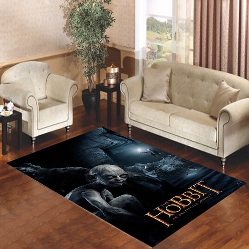 hobbit poster gollum Living room carpet rugs