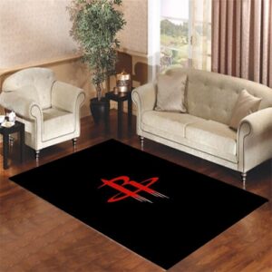 houston rockets logo Living room carpet rugs
