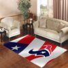 houston texans an usa flag Living room carpet rugs