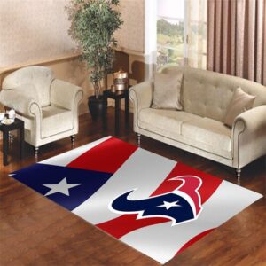 houston texans an usa flag Living room carpet rugs