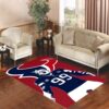 houston texans player 99 Living room carpet rugs