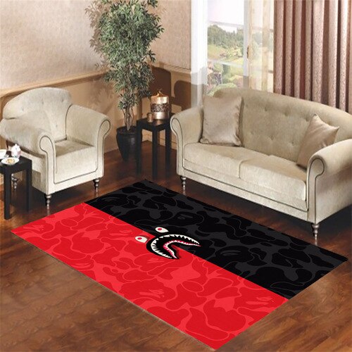 hypebeast bape Living room carpet rugs
