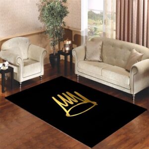 j cole born sinner logo Living room carpet rugs
