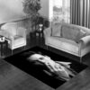 johnny depp bw Living room carpet rugs