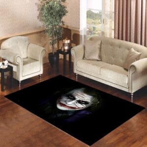 joker face smudge Living room carpet rugs