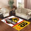 jurasic park jeep license plate Living room carpet rugs