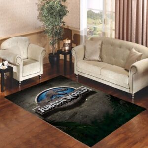 jurassic park logo new Living room carpet rugs