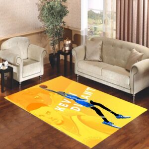kevin durant warriors art Living room carpet rugs