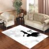 kingdom hearts silhouette Living room carpet rugs