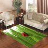 ladybug on grass Living room carpet rugs
