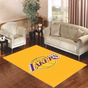 lakers logo Living room carpet rugs