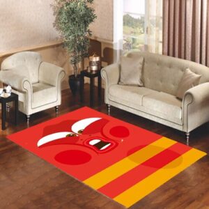 larva comic red Living room carpet rugs
