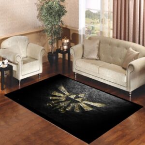 legend of zelda hyrule crest pattern Living room carpet rugs