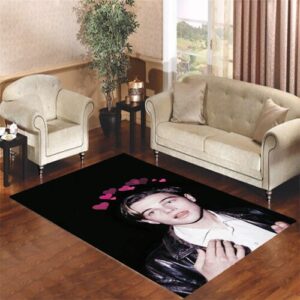 leonardo dicaprio with love Living room carpet rugs