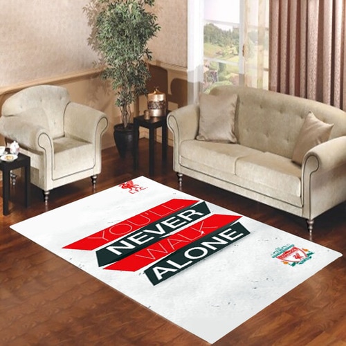 liverpool f.c ynwa logo Living room carpet rugs