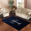 lord of the rings tree over map Living room carpet rugs