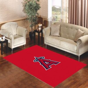 los angeles angels icon Living room carpet rugs