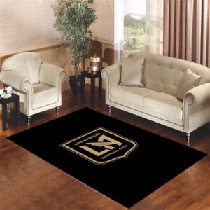 los angeles fc logo Living room carpet rugs
