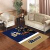 los angeles rams robert quinn action shot Living room carpet rugs