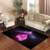 love pink heart space Living room carpet rugs