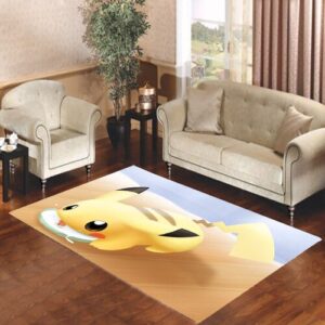 lovely pikachu Living room carpet rugs