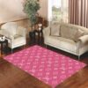 lv pink Living room carpet rugs