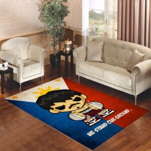 manny pacquiao logo Living room carpet rugs