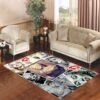 marilyn monroe pop art lips Living room carpet rugs