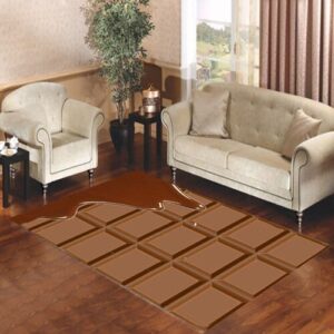 melted Chocolate Living room carpet rugs