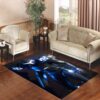 metroid samus on blk Living room carpet rugs