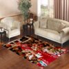 michael jordan dunk-vintage look Living room carpet rugs