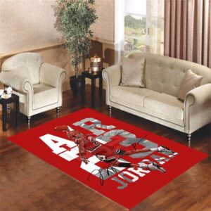 michael jordan vector art Living room carpet rugs