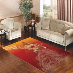 michael jordan wind art Living room carpet rugs