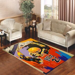 michael jordans art Living room carpet rugs