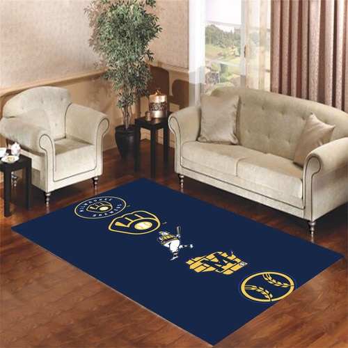 milwaukee brawers Living room carpet rugs