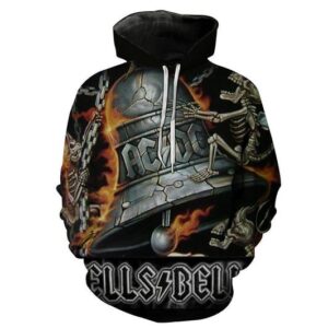 Acdc Rock Band 3D Printed Hoodie/Zipper Hoodie