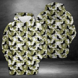 Amazing Camouflage Unicorn 3D Printed Hoodie/Zipper Hoodie