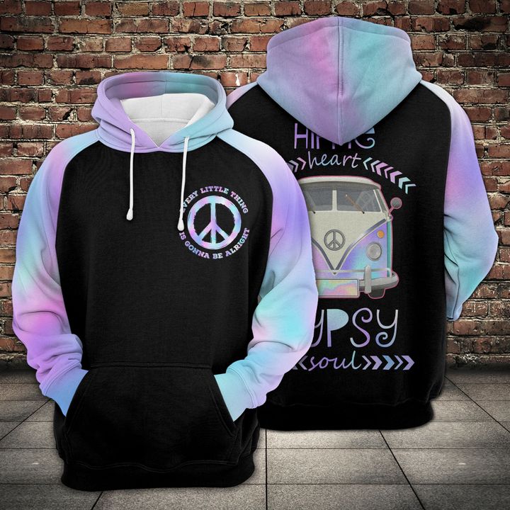 Amazing Hippie 3D Printed Hoodie/Zipper Hoodie