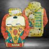 Amazing Hippie Bus 3D Printed Hoodie/Zipper Hoodie