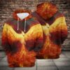 Amazing Phoenix 3D Printed Hoodie/Zipper Hoodie