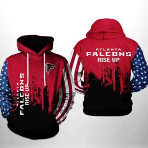 Atlanta Falcons NFL Team US 3D Printed Hoodie/Zipper Hoodie