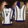 Baltimore Ravens NFL 9 3D Printed Hoodie/Zipper Hoodie